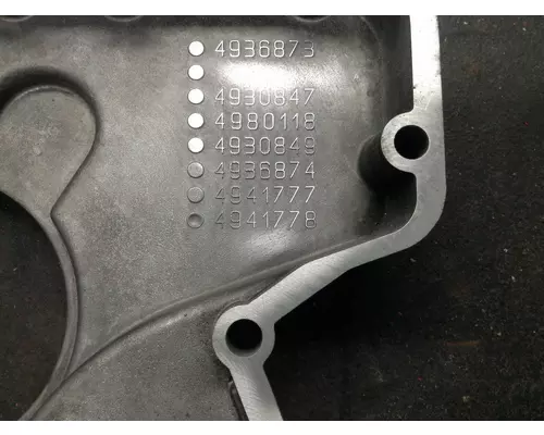 Paccar PX6 Engine Timing Cover