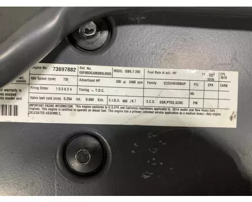 Paccar PX7 Engine Assembly