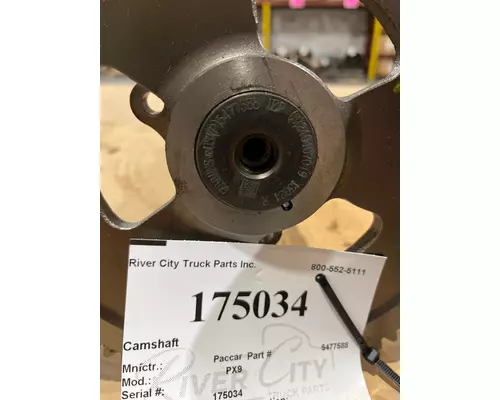 Paccar PX9 Camshaft