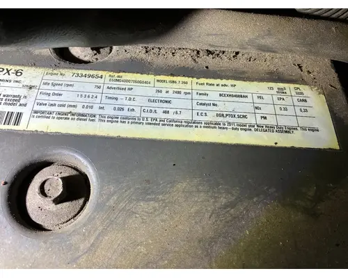 Engine Assembly Paccar PX6 Vander Haags Inc Sf