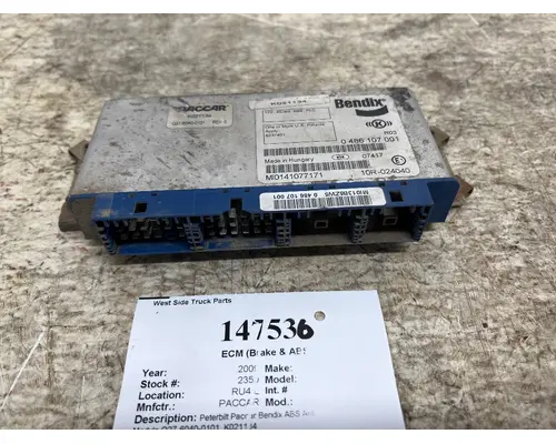 ECM (Brake & ABS) PACCAR Q27-6040-0101 West Side Truck Parts