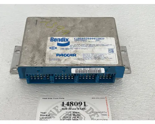 ECM (Brake & ABS) PACCAR Q27-6073-308 West Side Truck Parts