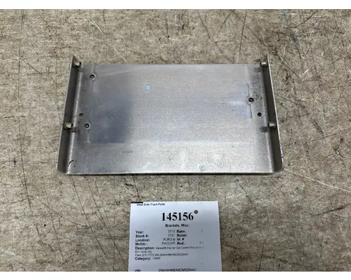 Brackets, Misc. PACCAR S11-1418-100 West Side Truck Parts