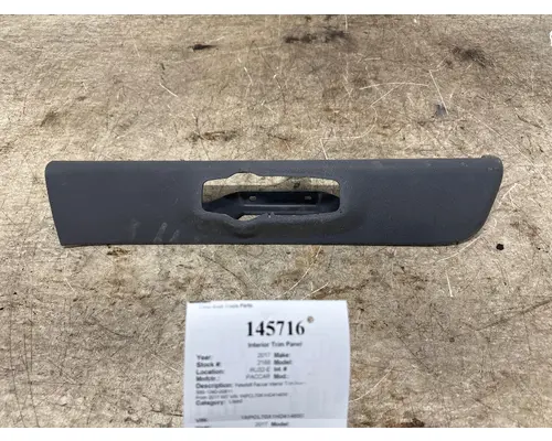 Interior Trim Panel PACCAR S60-1340-00611 West Side Truck Parts