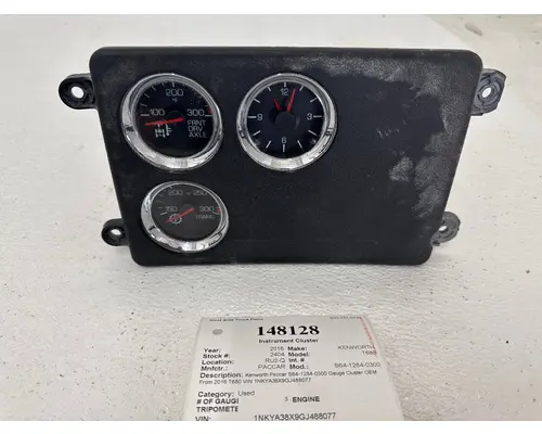 Instrument Cluster PACCAR S64-1284-0300 West Side Truck Parts
