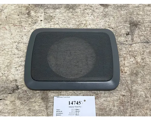 Interior Trim Panel PACCAR U18-1015-671 West Side Truck Parts