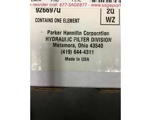 Filter / Water Separator PARKER HYDRAULIC LKQ Evans Heavy Truck Parts