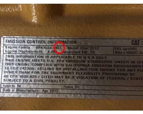 Perkins 1004.40 Engine Assembly