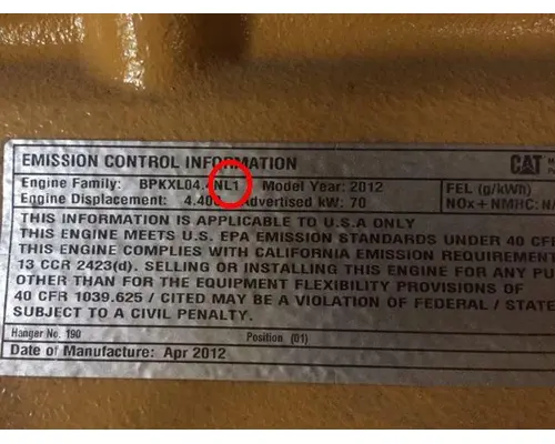 Perkins 804-33T Engine Assembly