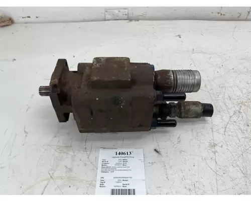 Hydraulic Pump/PTO Pump PERMCO VHD West Side Truck Parts