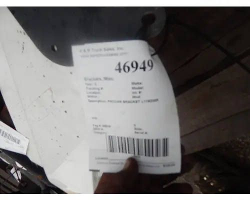 Brackets, Misc. PETERBILT  K &amp; R Truck Sales, Inc.
