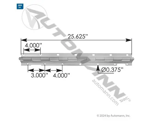 Door Hinge, Front PETERBILT  High Mountain Horsepower
