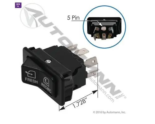 Dash / Console Switch PETERBILT 3 SERIES High Mountain Horsepower