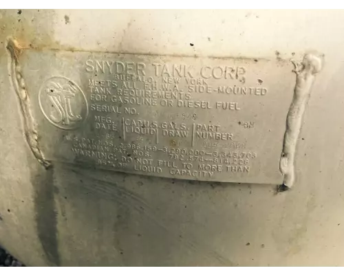 Peterbilt 320 Fuel Tank