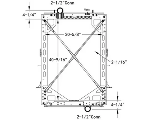 Radiator PETERBILT 320 LKQ Plunks Truck Parts And Equipment - Jackson