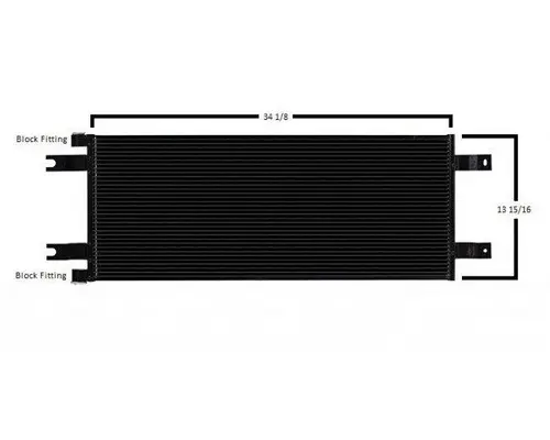 Air Conditioner Condenser PETERBILT 325 LKQ KC Truck Parts Billings