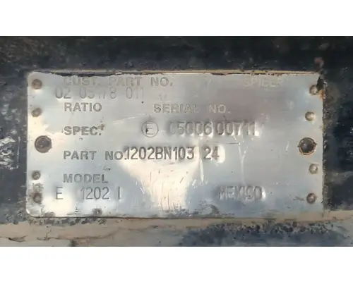 Peterbilt 335 Axle Assy, Fr (4WD)