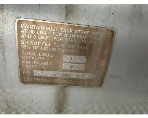 Peterbilt 337 Fuel Tank