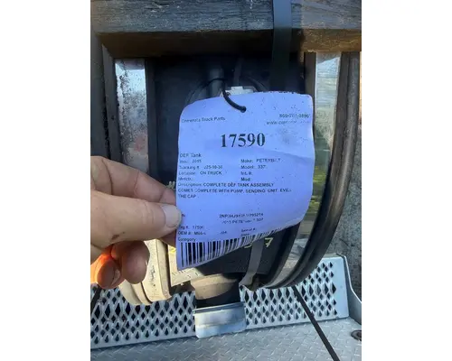 DEF Tank PETERBILT 348 Camerota Truck Parts