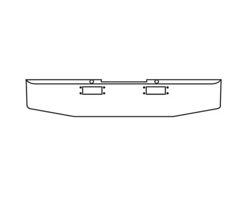 Peterbilt 359 Bumper Assembly, Front