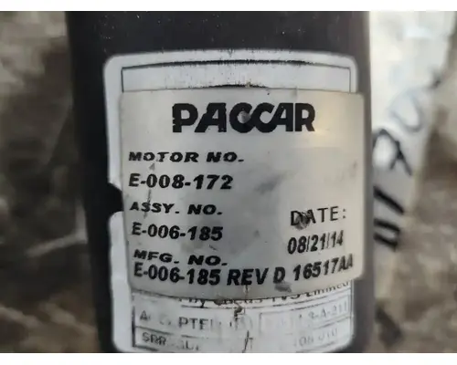 Wiper Motor, Windshield Peterbilt 365 Complete Recycling Group LLC