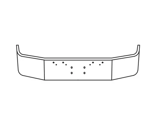 Peterbilt 367 Bumper Assembly, Front