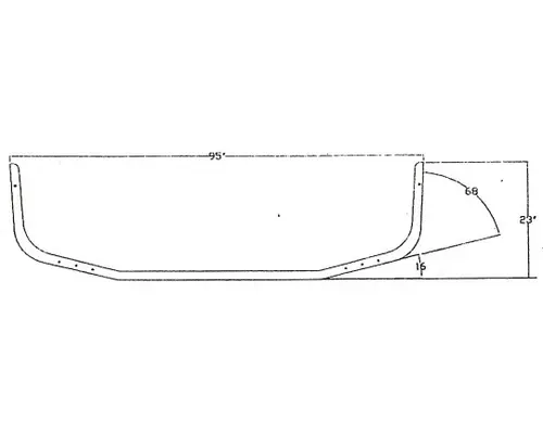 Peterbilt 367 Bumper Assembly, Front