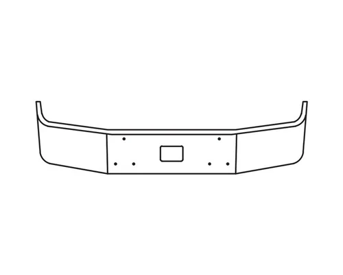 Peterbilt 377 Bumper Assembly, Front
