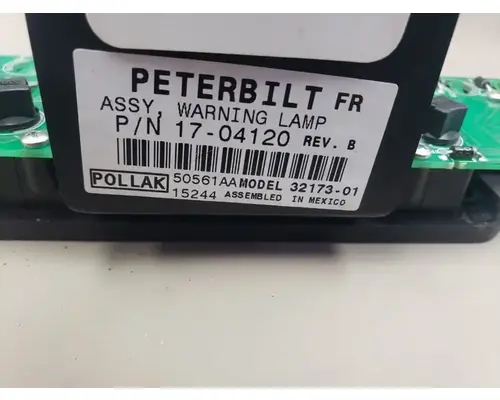 Peterbilt 377 Dash  Console Switch