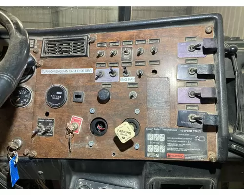 Peterbilt 378 Dash Panel