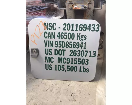 Door Assembly, Rear Or Back PETERBILT 378 Payless Truck Parts