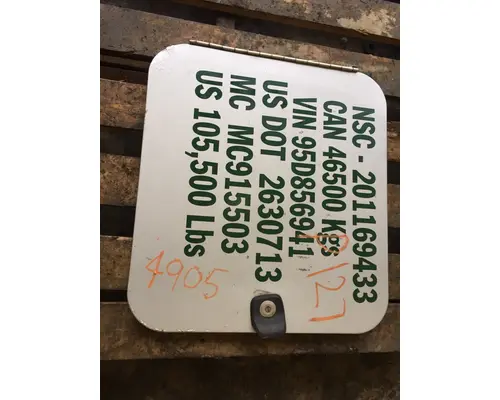 Door Assembly, Rear Or Back PETERBILT 378 Payless Truck Parts