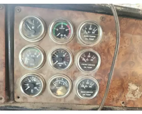 Peterbilt 378 Instrument Cluster