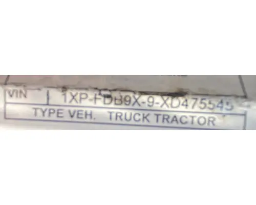 Complete Vehicle PETERBILT 378 American Truck Salvage