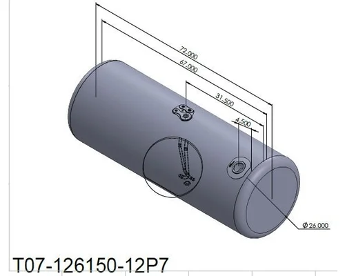 Fuel Tank PETERBILT 379 1985-2007 LKQ Heavy Truck - Tampa