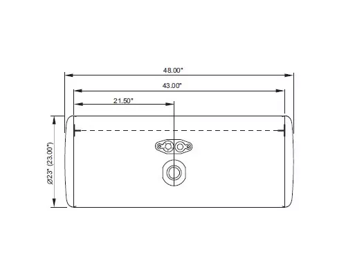 Fuel Tank PETERBILT 379 1985-2007 LKQ Western Truck Parts