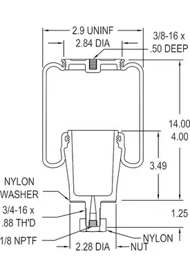 Peterbilt 379 Air Spring