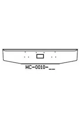 Peterbilt 379 Bumper Assembly, Front