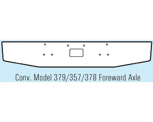 Bumper Assembly, Front Peterbilt 379 Vander Haags Inc Sp