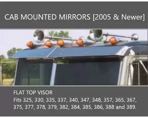 Sun Visor (External) PETERBILT 379 LKQ Western Truck Parts
