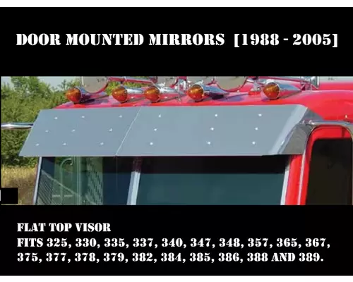 Sun Visor (External) PETERBILT 379 LKQ Western Truck Parts