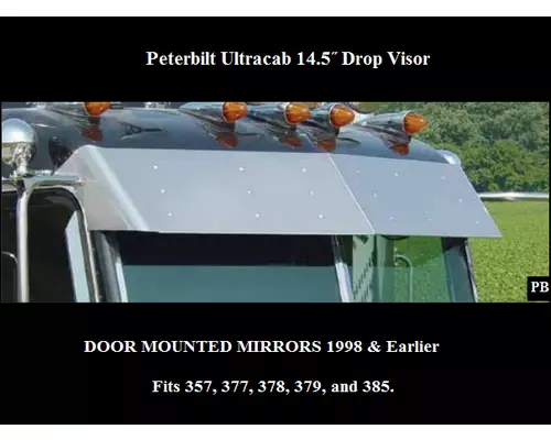 Sun Visor (External) PETERBILT 379 LKQ Western Truck Parts
