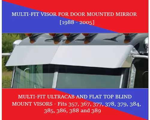 Sun Visor (External) PETERBILT 379 LKQ Western Truck Parts
