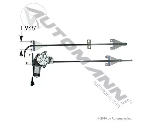 Peterbilt 379 Door Window Regulator, Front