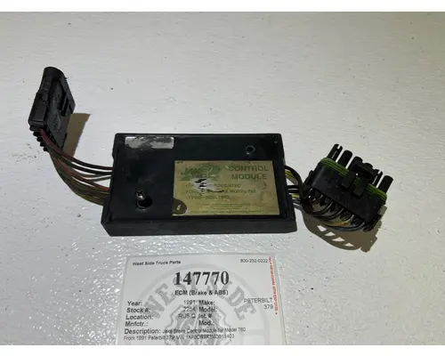 ECM (Brake & ABS) PETERBILT 379 West Side Truck Parts