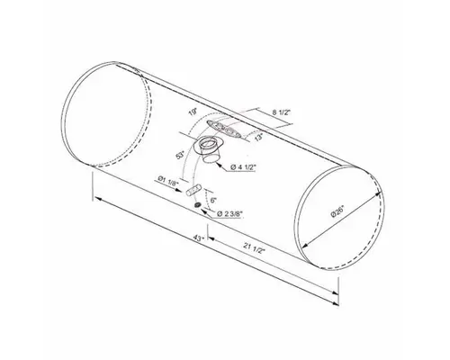 Peterbilt 379 Fuel Tank