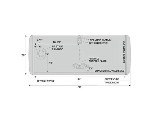 Peterbilt 379 Fuel Tank