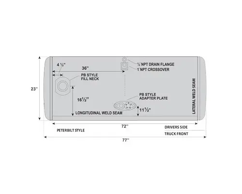 Peterbilt 379 Fuel Tank