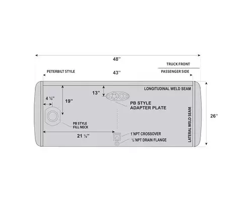 Peterbilt 379 Fuel Tank