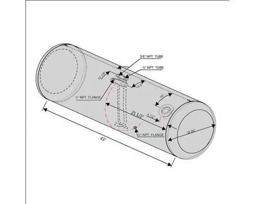 Peterbilt 379 Fuel Tank